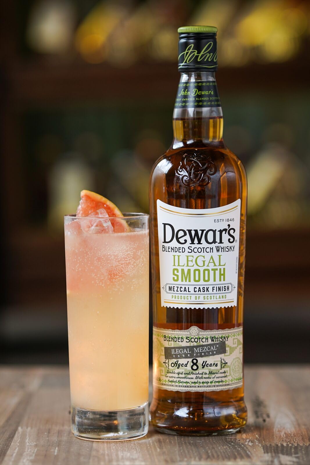 Amazon.co.jp: Dewar's Illegal Smooth 8 Years Blended Scotch