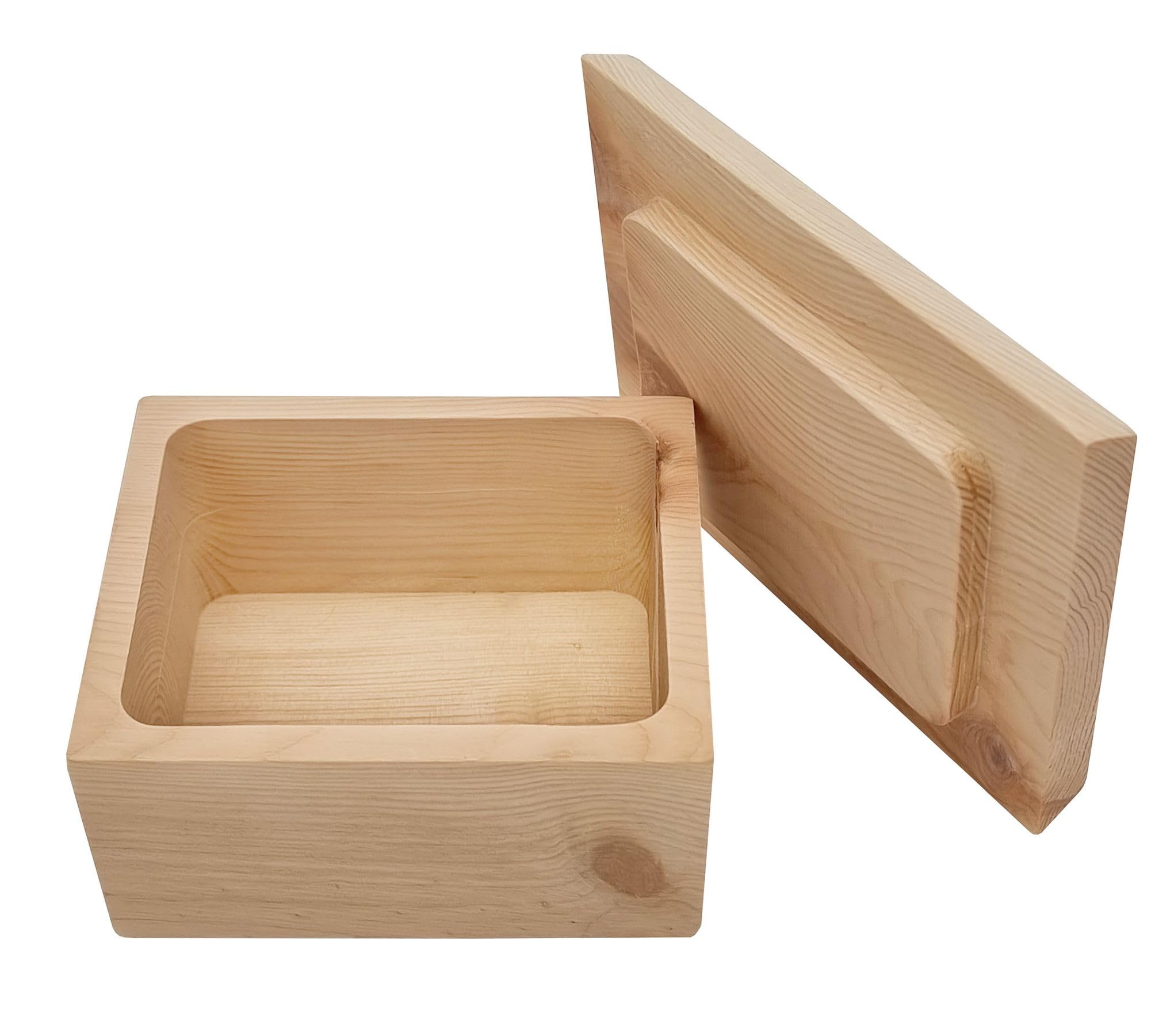 Butterdose Holzbutterdose aus Zirbenholz