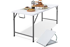 YITAHOME 6FT Rectangle Folding Table