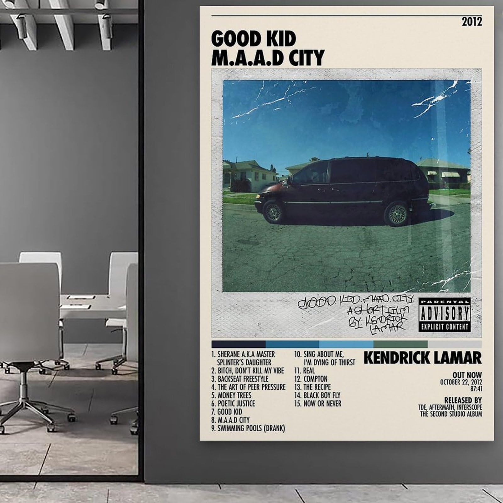 Kendrick Lamar : Good Kid, M.A.A.D City (NM or M-), image size:1600x1600