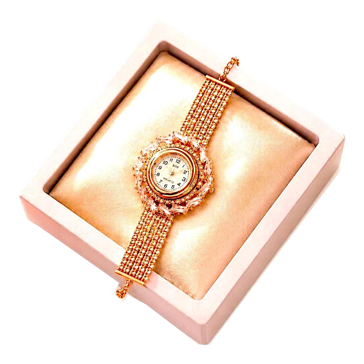 Kashmiri Meenakari Round Dial Bracelet Watch Traditional Indian Jewellery Style Ethnic Festival Accessories for Women Girls Handcrafted Designer Wristwear Elegant Timepiece-image-29