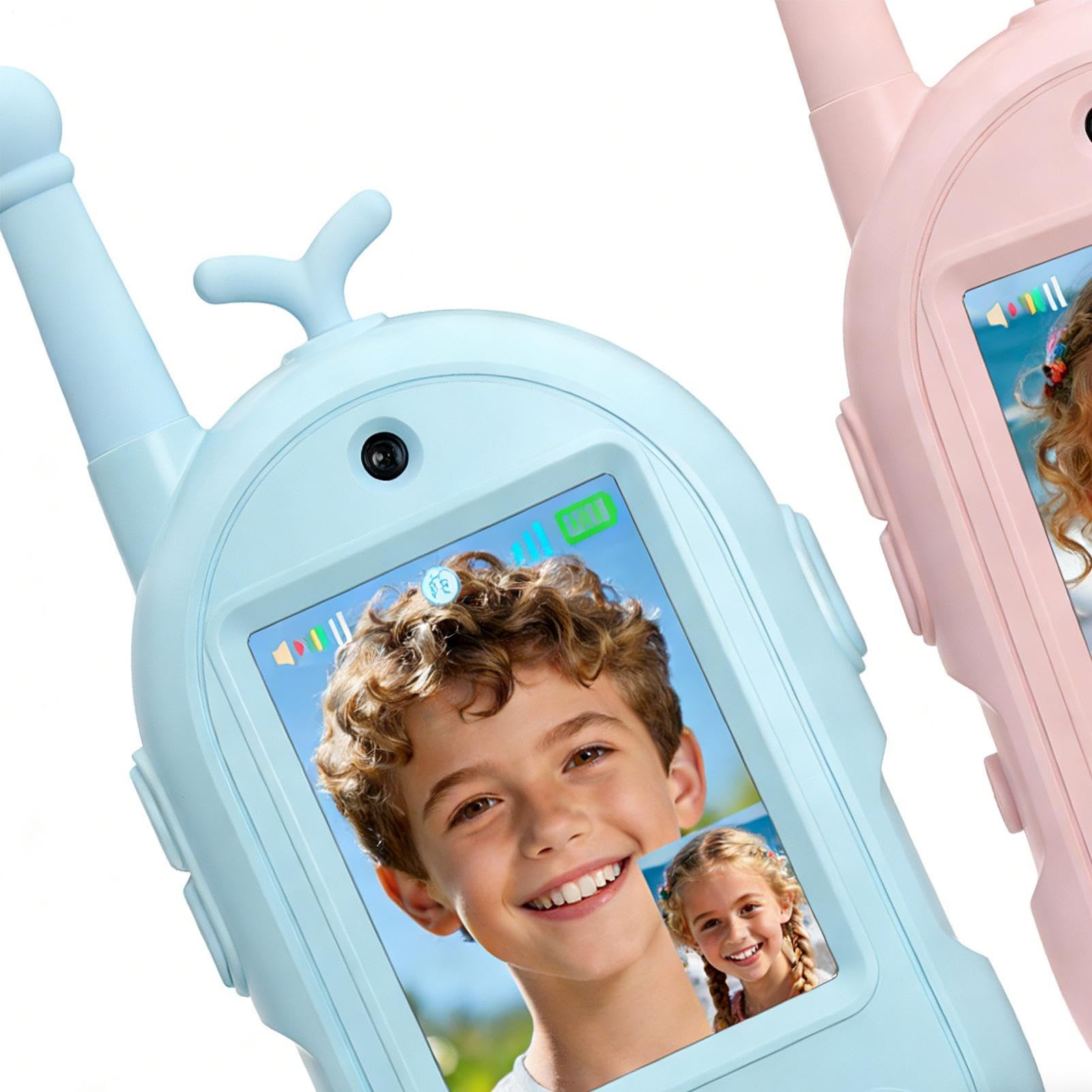 Walkie-Talkies Vidéo pour 2 Pièces Jouet d'Extérieur
