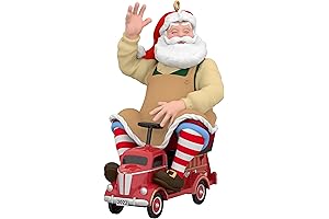 Hallmark Ornaments Santa with Toys Christmas Ornament 2022