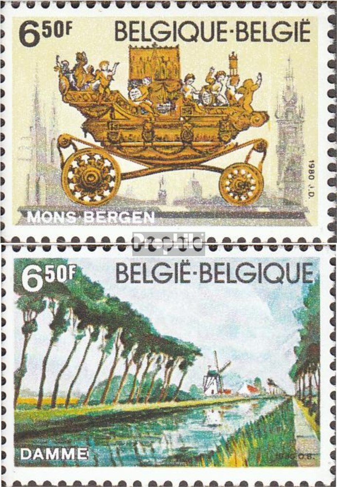 Prophila Collection Belgien Briefmarken 2017-2019 - 1980 Genter Blumenschau Postfrisch MNH