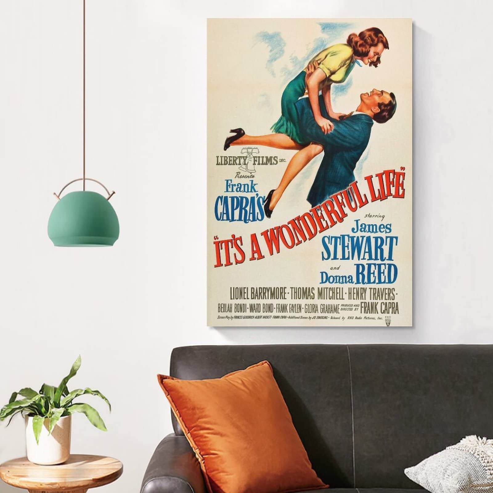 Amazon.com: Its A Wonderful Life Classic Vintage Movie Poster HD