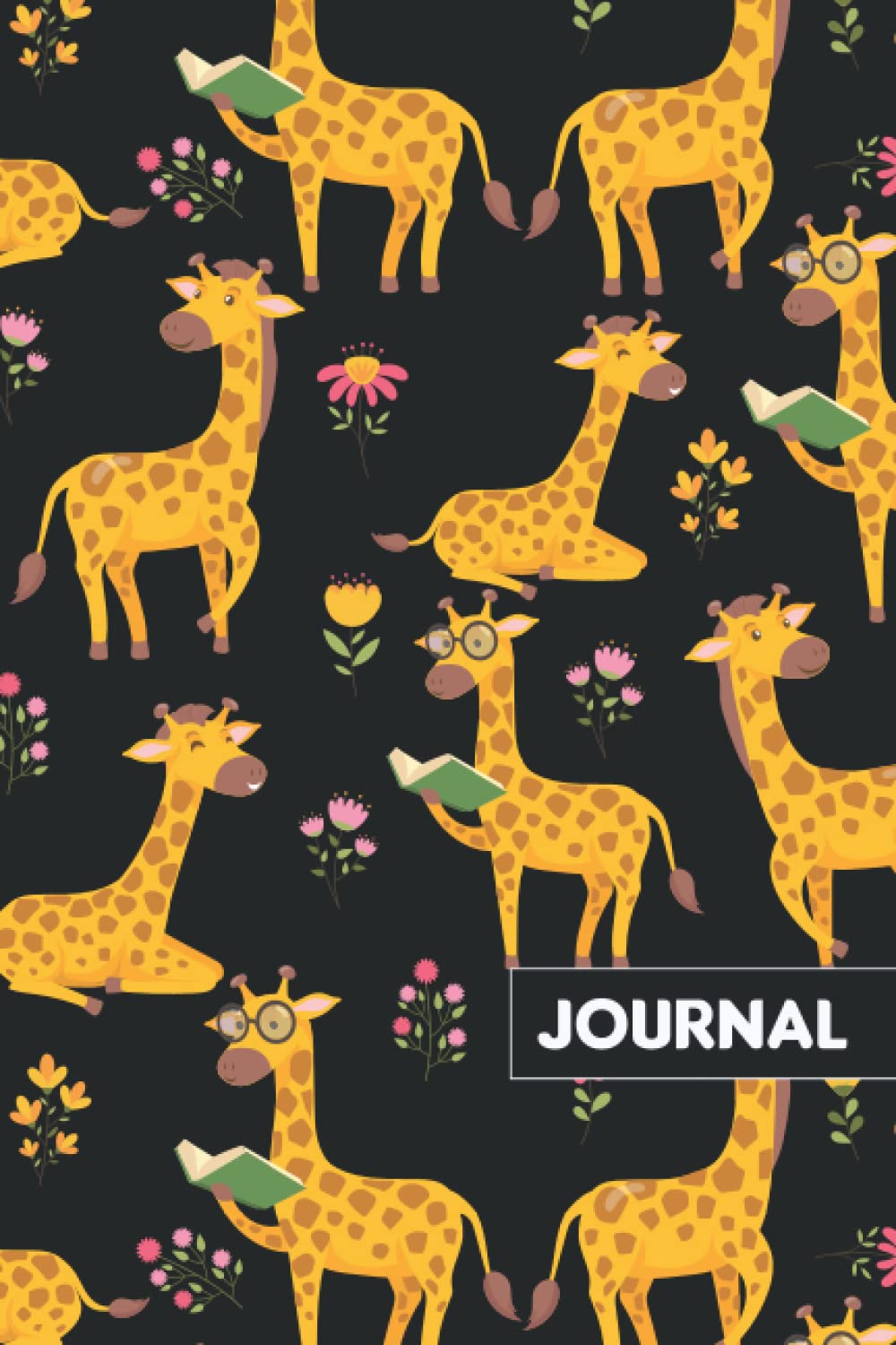 Giraffe Journal: Giraffe Blank Lined Journal Notebook To Write Notes Password, Notepad, To Do Lists