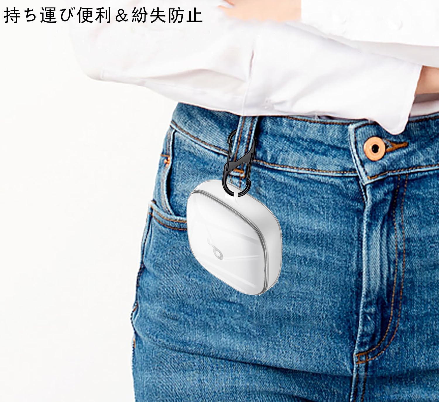 Amazon | For Anker Soundcore Liberty 5 ケース カバー クリア TPU