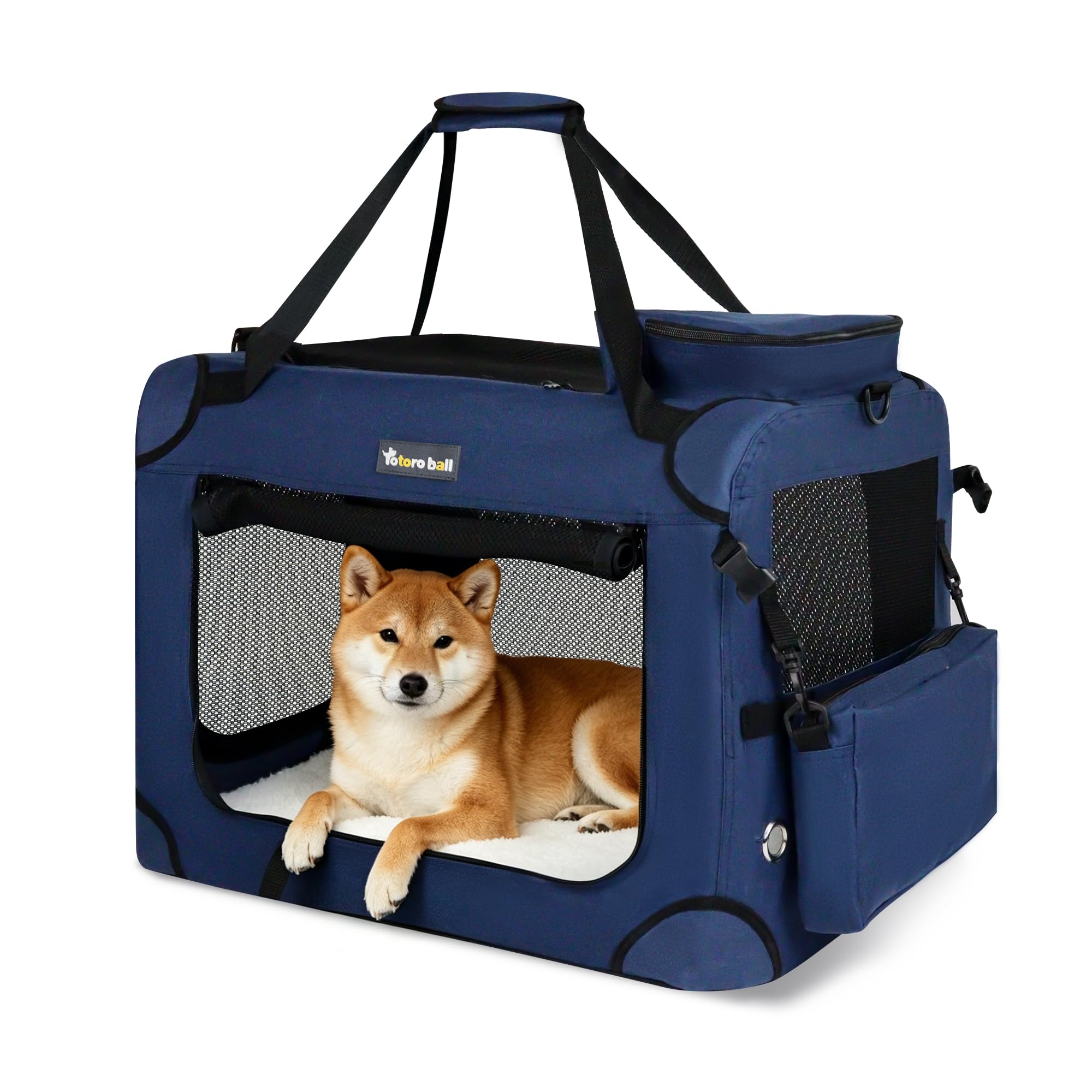 Amazon.co.jp: Totoro ball 犬用キャリーバッグ ソフトクレート 犬