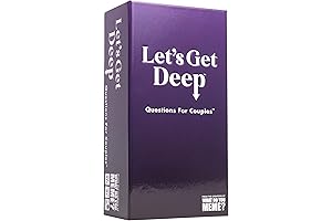What Do You Meme? Let's Get Deep - Couples Questions Card Games