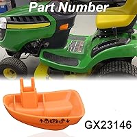 Vista 3 de GX23146 Pomo de freno de estacionamiento compatible con John D-eere D100, D105, D110, E100, E110, E120, E130, X105, X106, X115R, 107H, 107S, 92H