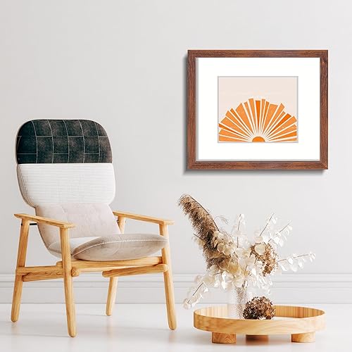 Vista 471 de LaVie Home - Portarretratos de 18 x 24 pulgadas, fotos de 16 x 20 pulgadas con paspartú, de 18 x 24 pulgadas sin paspartú, plexiglás pulido, Negro