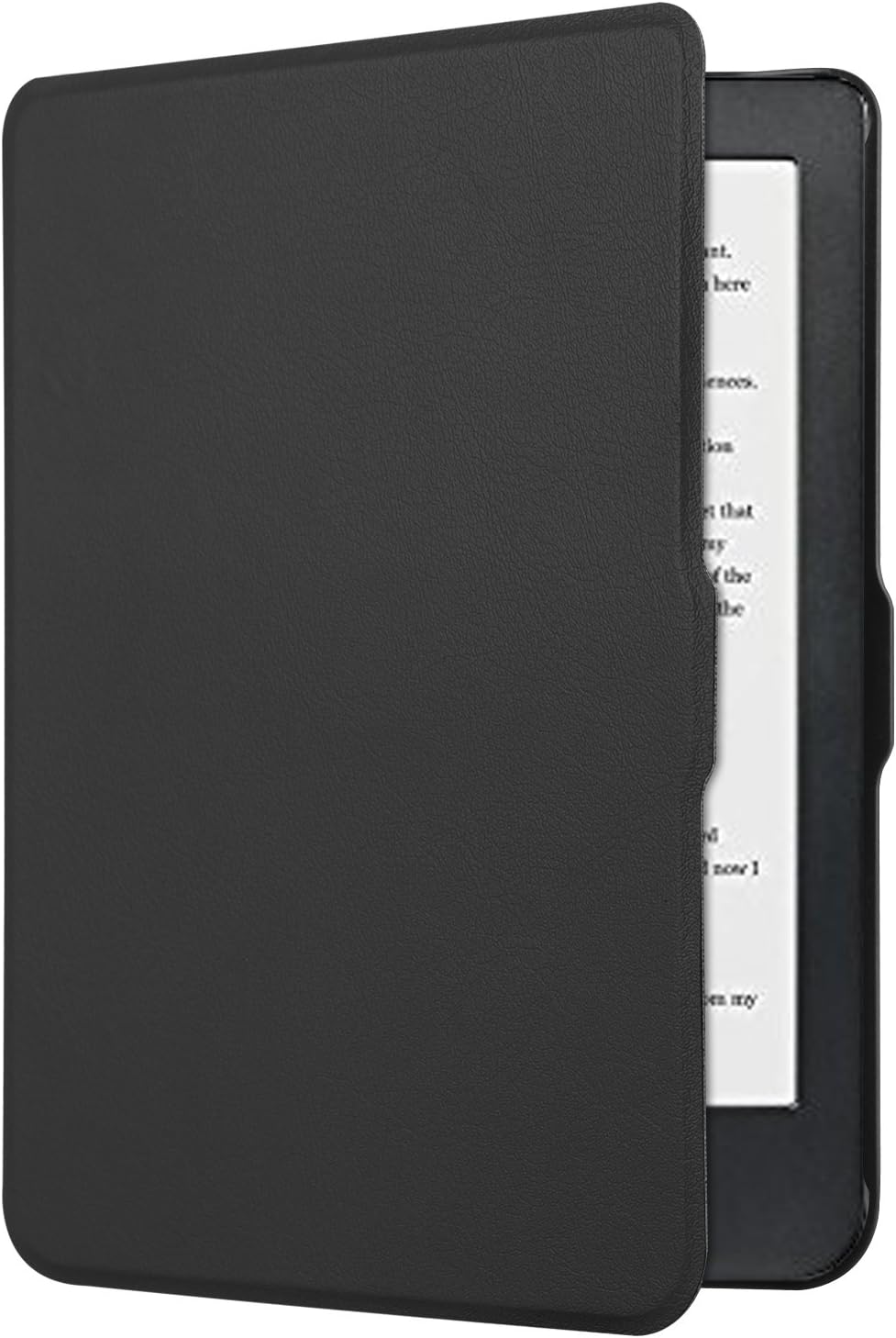 Kepuch Custer Case for Kobo Clara HD, PU Leather Case Cover for Kobo Clara HD - Black
