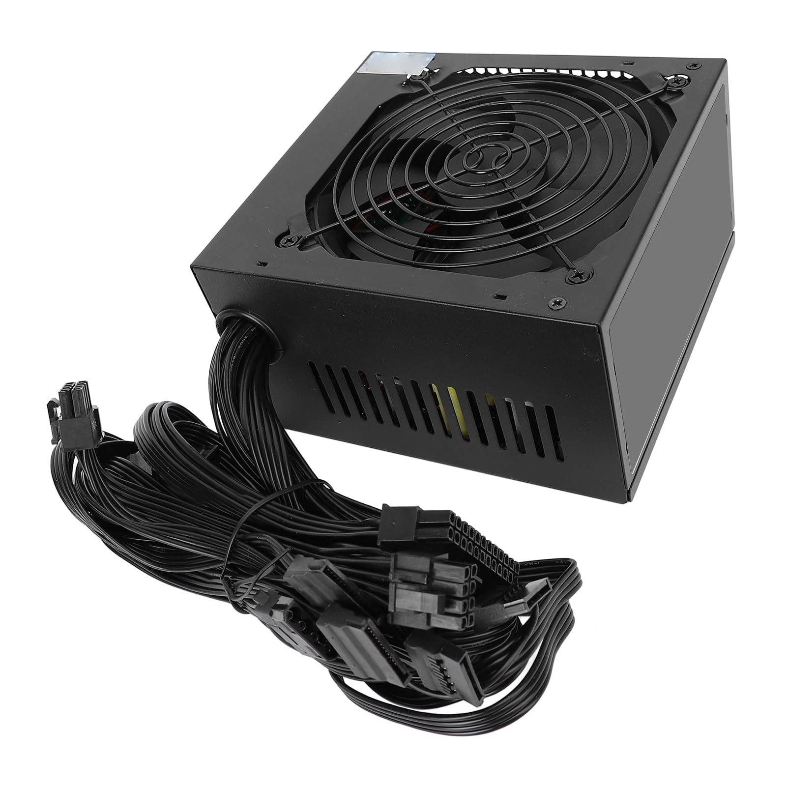 Sxhlseller Alimentatore ATX da 500 W con Controllo della Temperatura e Protezioni Multiple, Alimentatore per PC Desktop Ad Alta Efficienza per Piattaforme di Gioco e Double Core