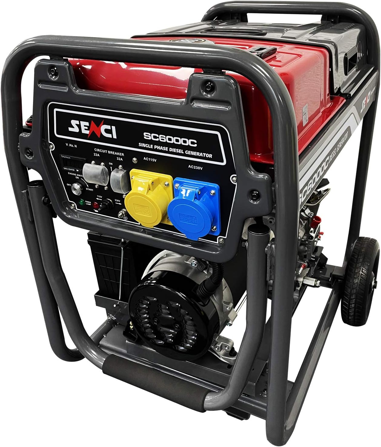 Senci SC6000C Frame Mounted Diesel Generator 5.5kw