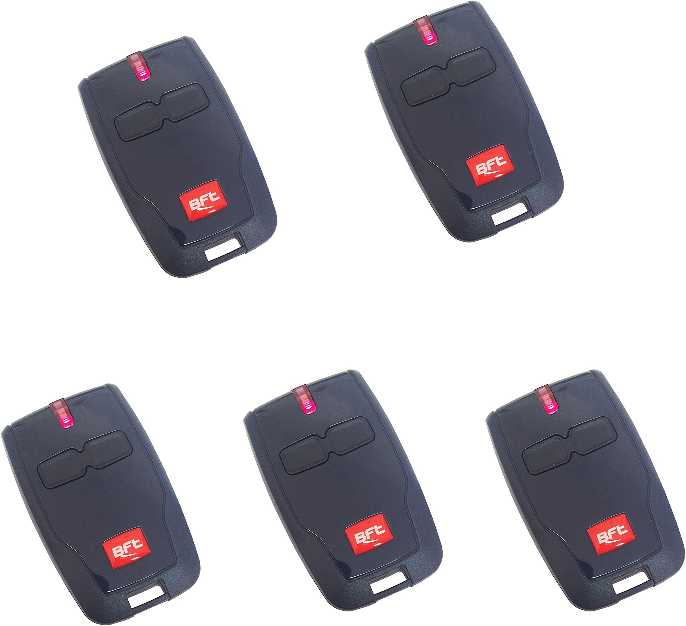 5 X BFT Mitto B RCB02 R1 2-channel remote controls, 433,92Mhz Rolling code, The New Version of BFT Mitto2. 5 Top quality BFT B RCB02 transmitters for THE BEST PRICE!!!