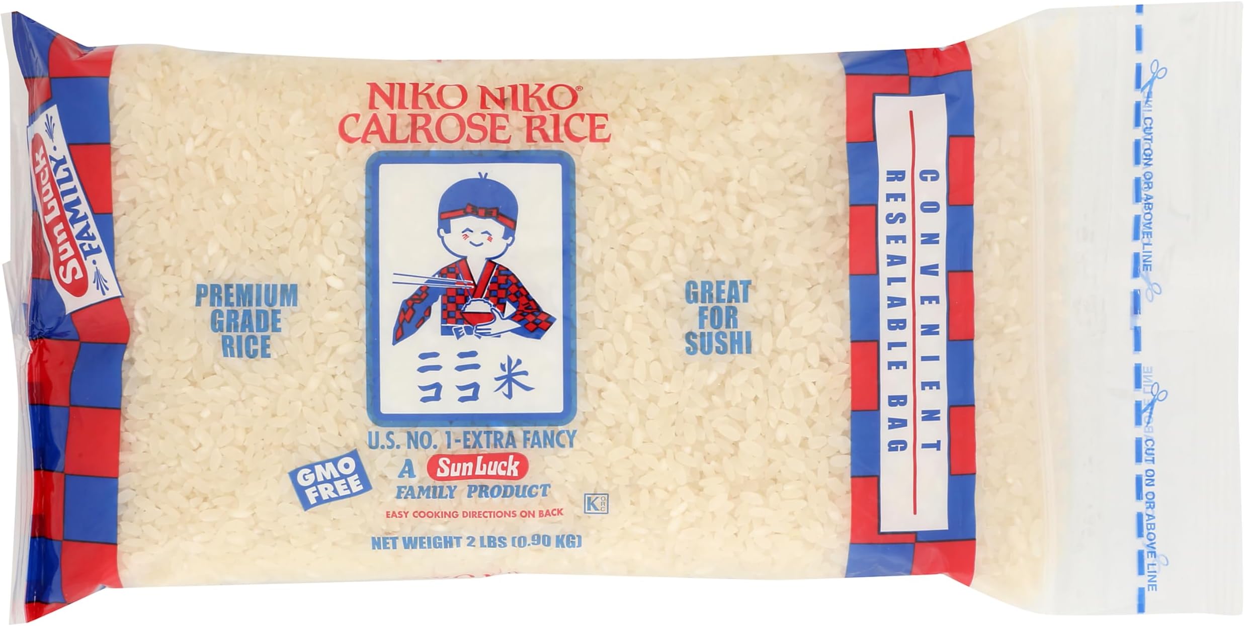 Niko Niko Rice Calrose, 2 lb