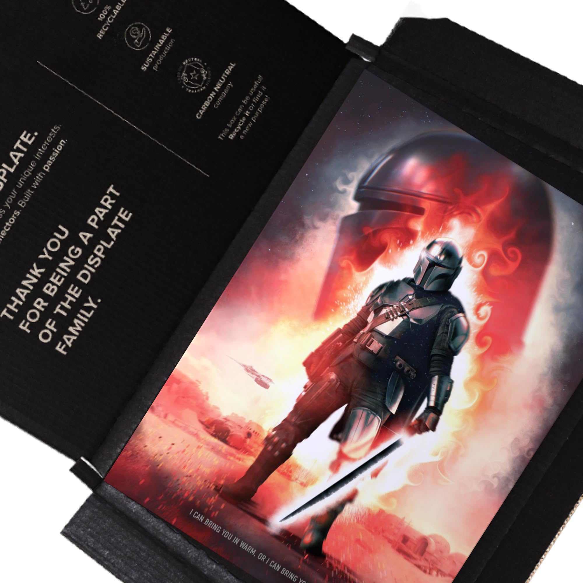 Amazon.com: Displate Metal Poster Star Wars - Main Characters