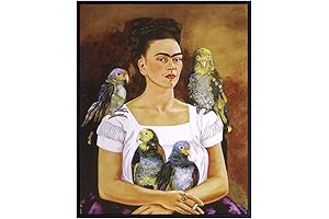 Vibrant Frida Kahlo Ornament - A Touch of Mexican Charm