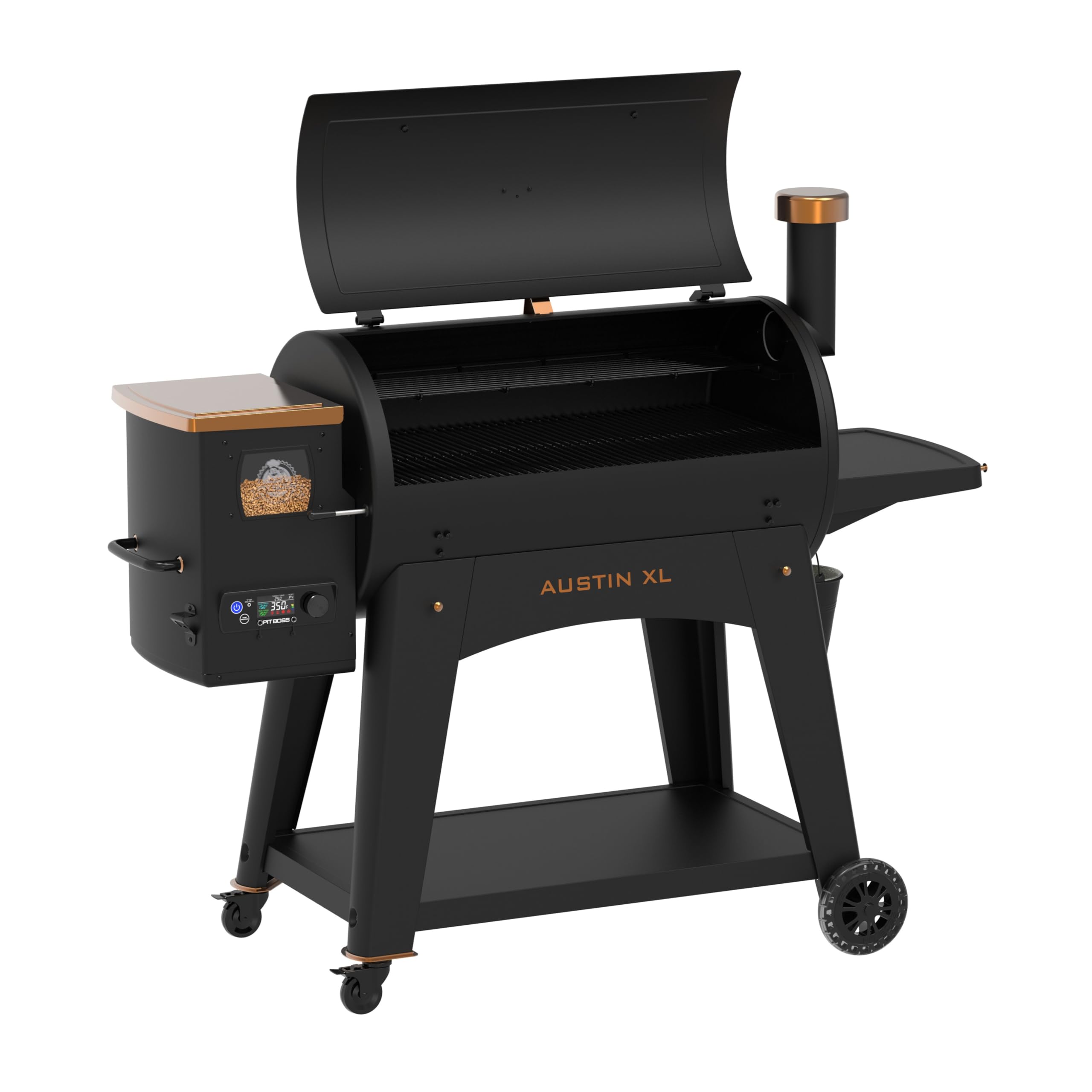 PIT BOSS Pelletgrill Austin XL Onyx Edition, Holzpellet Smoker, 6503 cm² Grillfläche, BBQ, Direktgrillen