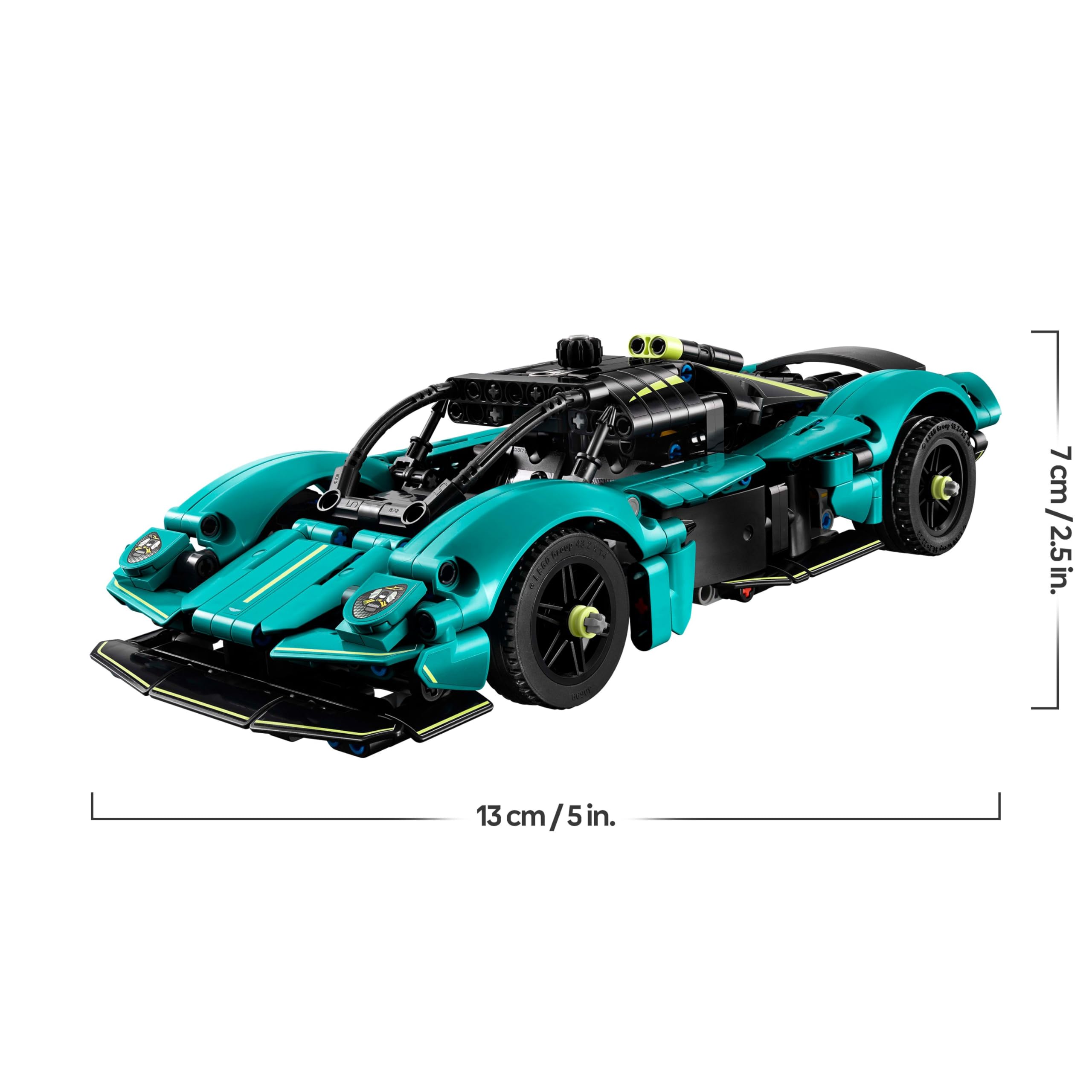 LEGO Technic Aston Martin Valkyrie - Maqueta de Coche de Juguete con Motor V12 y Puertas de Alas de Gaviota Que Se Abren - Coches de Colección - Regalo para Niños y Niñas de 9+ Años 42208