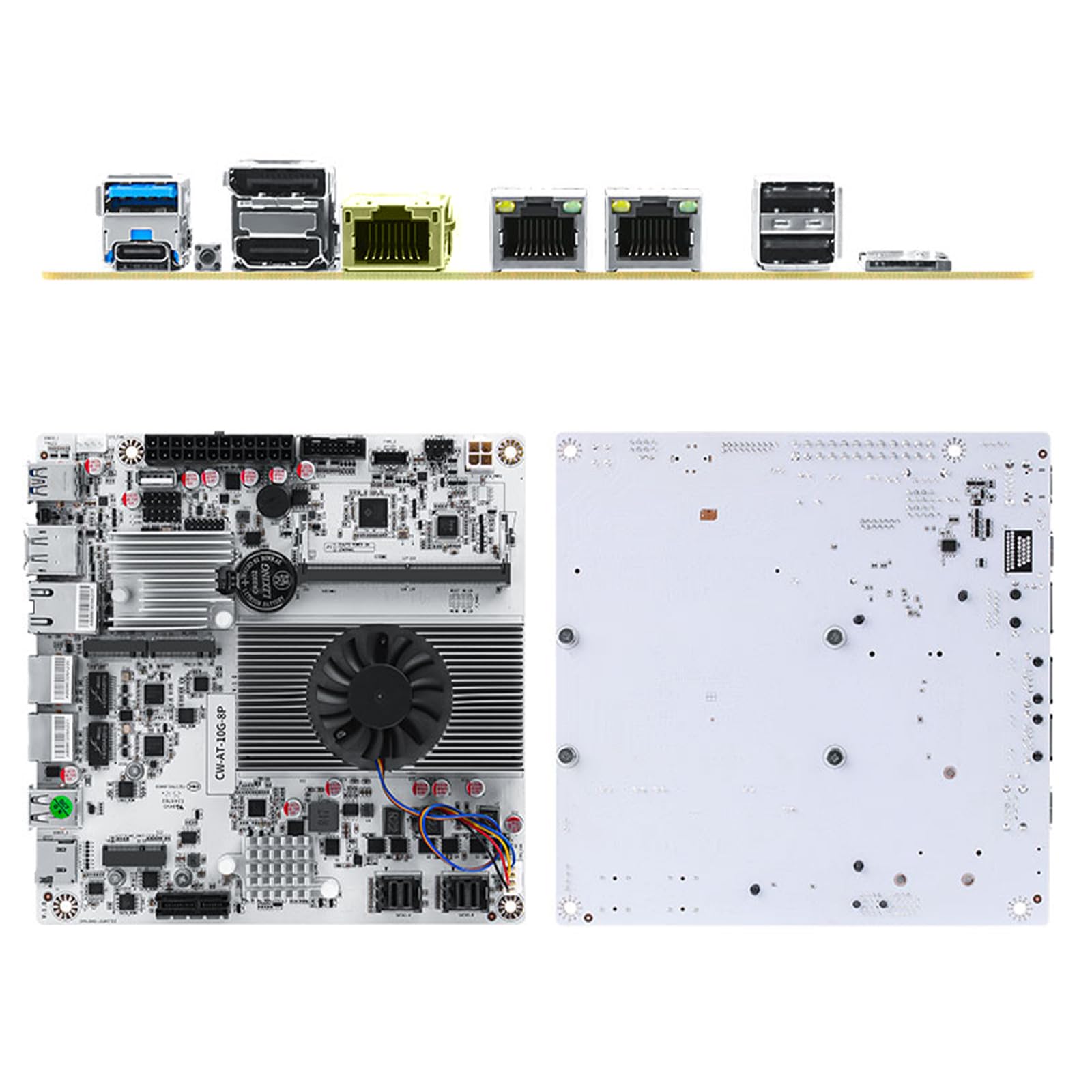 Amazon | 10GbE N150 N355 NAS マザーボード 8ベイ NAS Mobo 8SATA