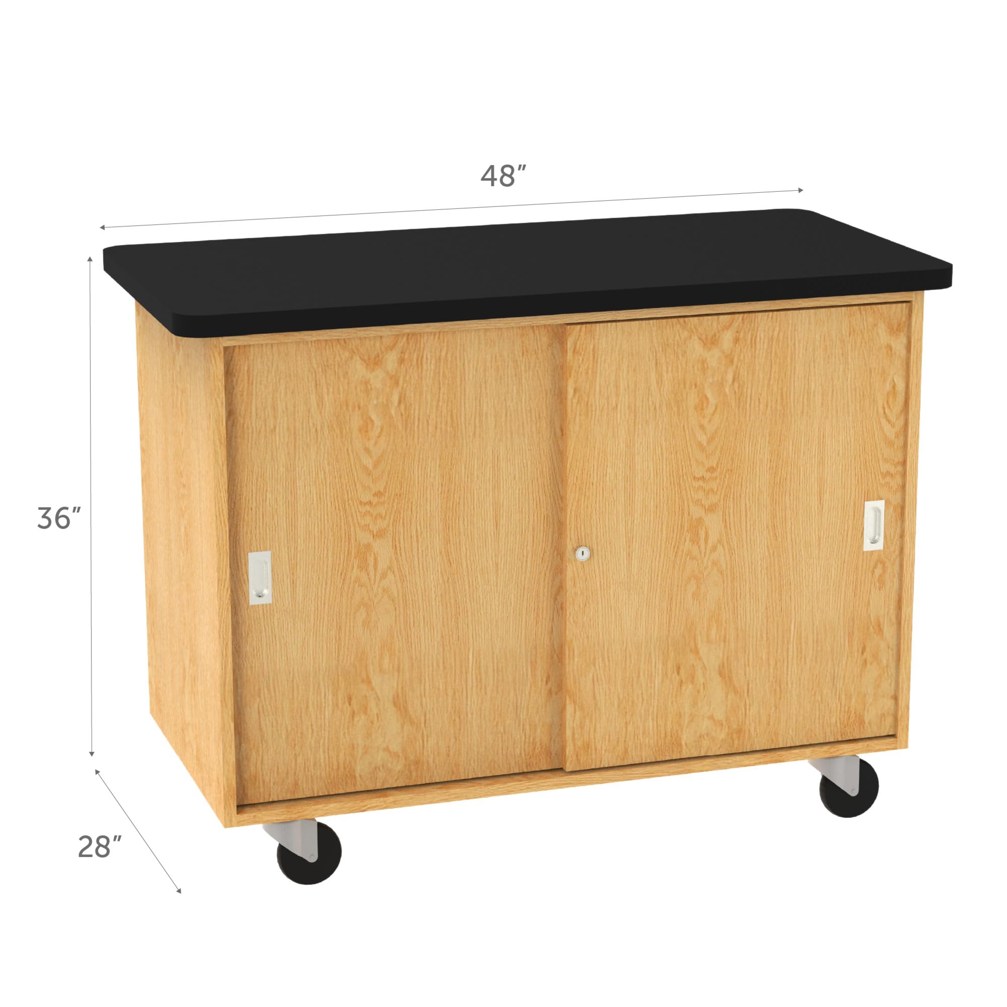 Amazon.com: Diversified Spaces Access Sliding Door Cabinet, 48