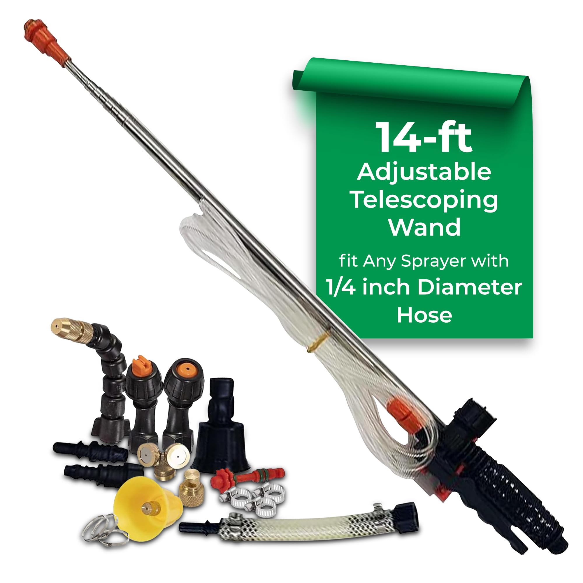 Amazon.com : My4Sons Adjustable Telescoping Wand Compatible with