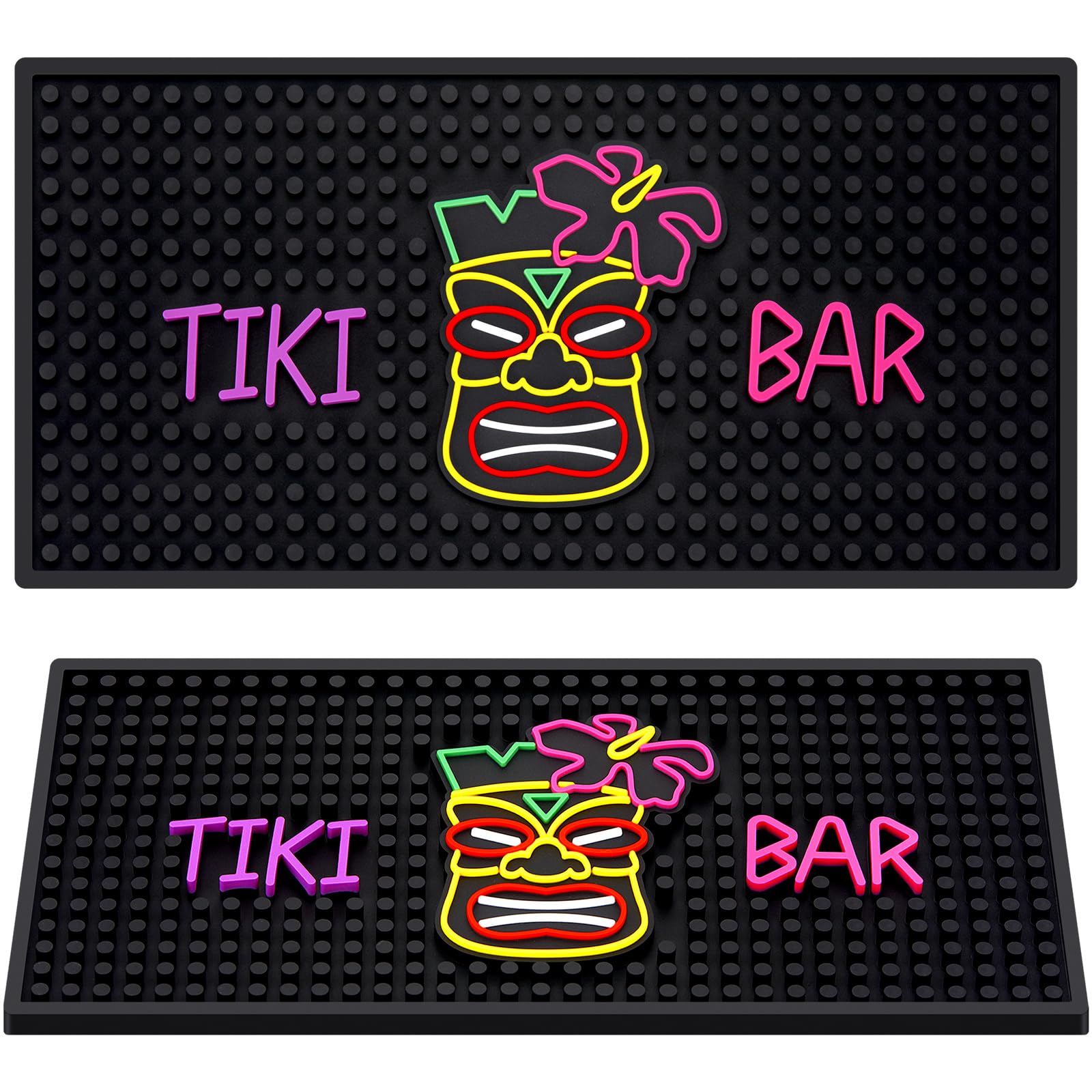 Tapis de table Tiki pour bar à la maison et accessoires de cocktail exotiques