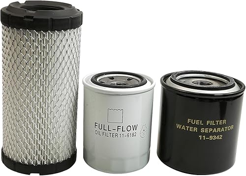 Miniatura 2 de Filtro de aceite de repuesto para 11-6182 apto para piezas Ther-mo King Tripacc APU o Evolution con filtro de aire 11-9059 11-9342 Filtro de