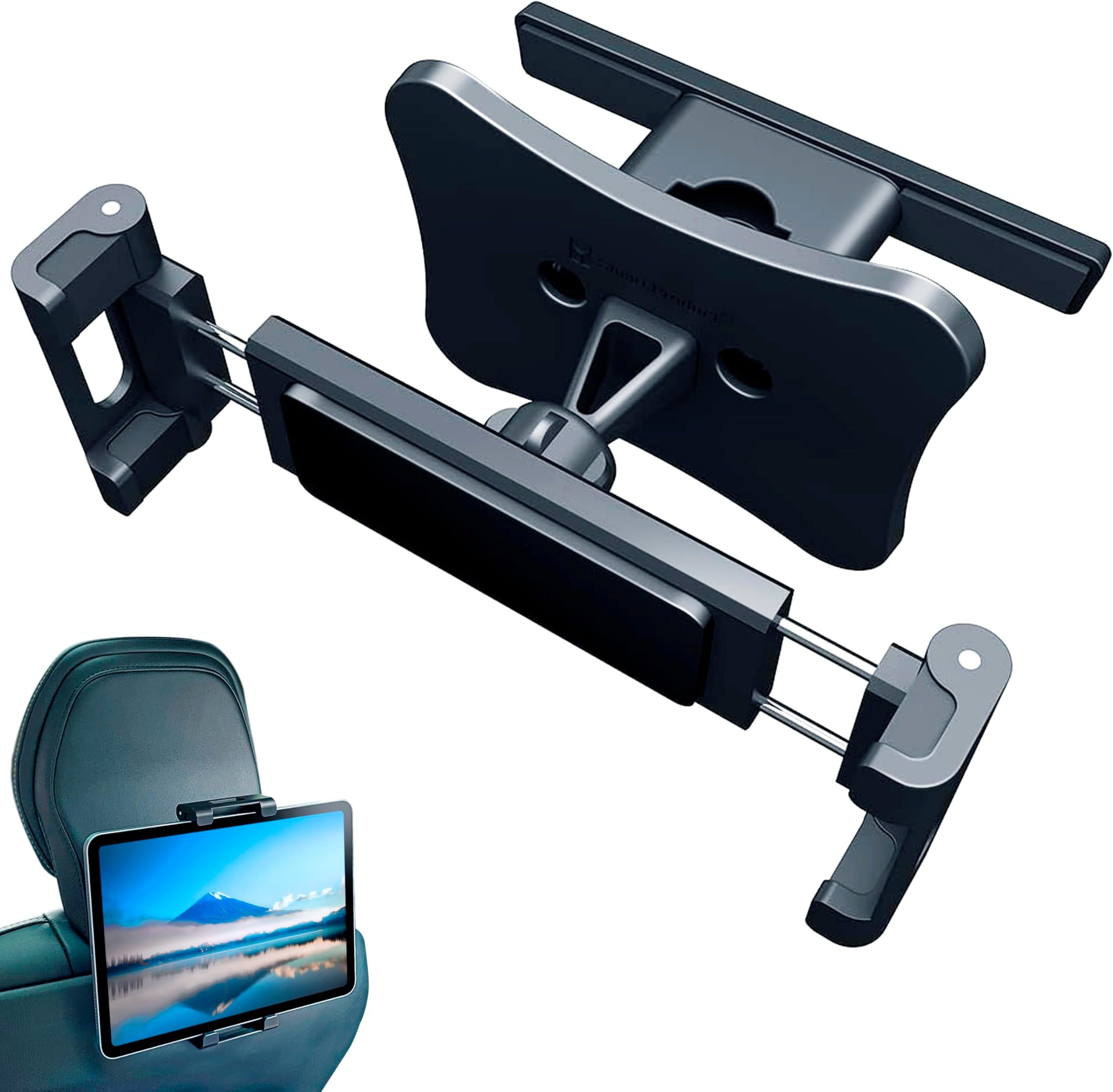 [Smart Product] VOLVO Tablet Holder with Headrest Mount for iPad Galaxy Switch 12-33cm XC90 XC60 V60 V90 S90 S60 (2017+)