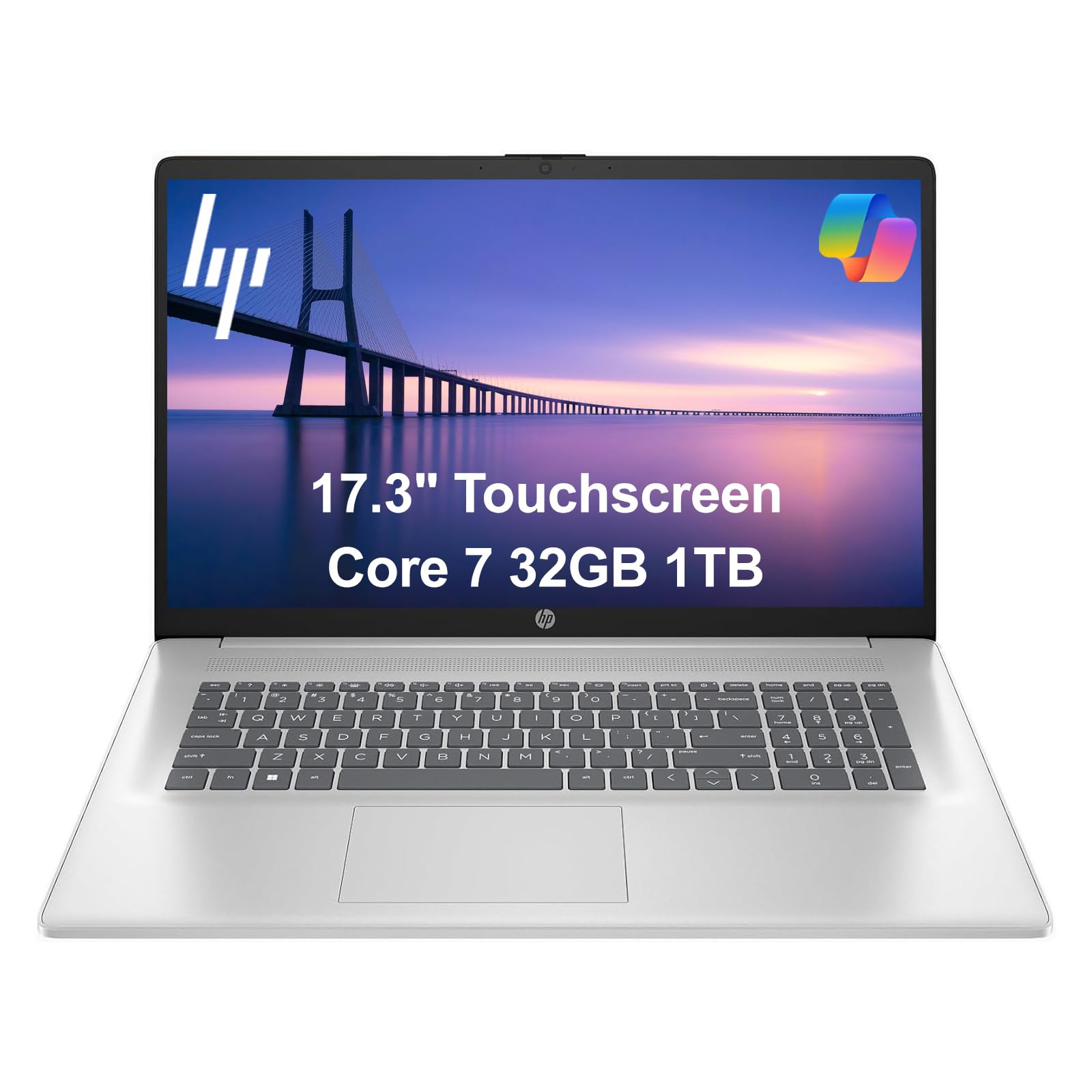 【美品】HP 17s-cu 3003TU Core i7-1355U HP 17.3