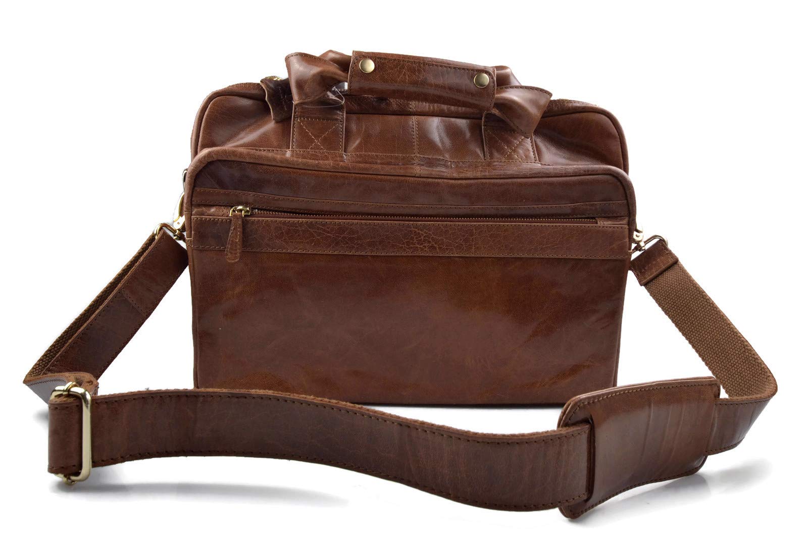 Cartella borsa pelle porta notebook ipad porta laptop in pelle messenger uomo donna cartella pelle borsa spalla borsa pelle bufalo marrone
