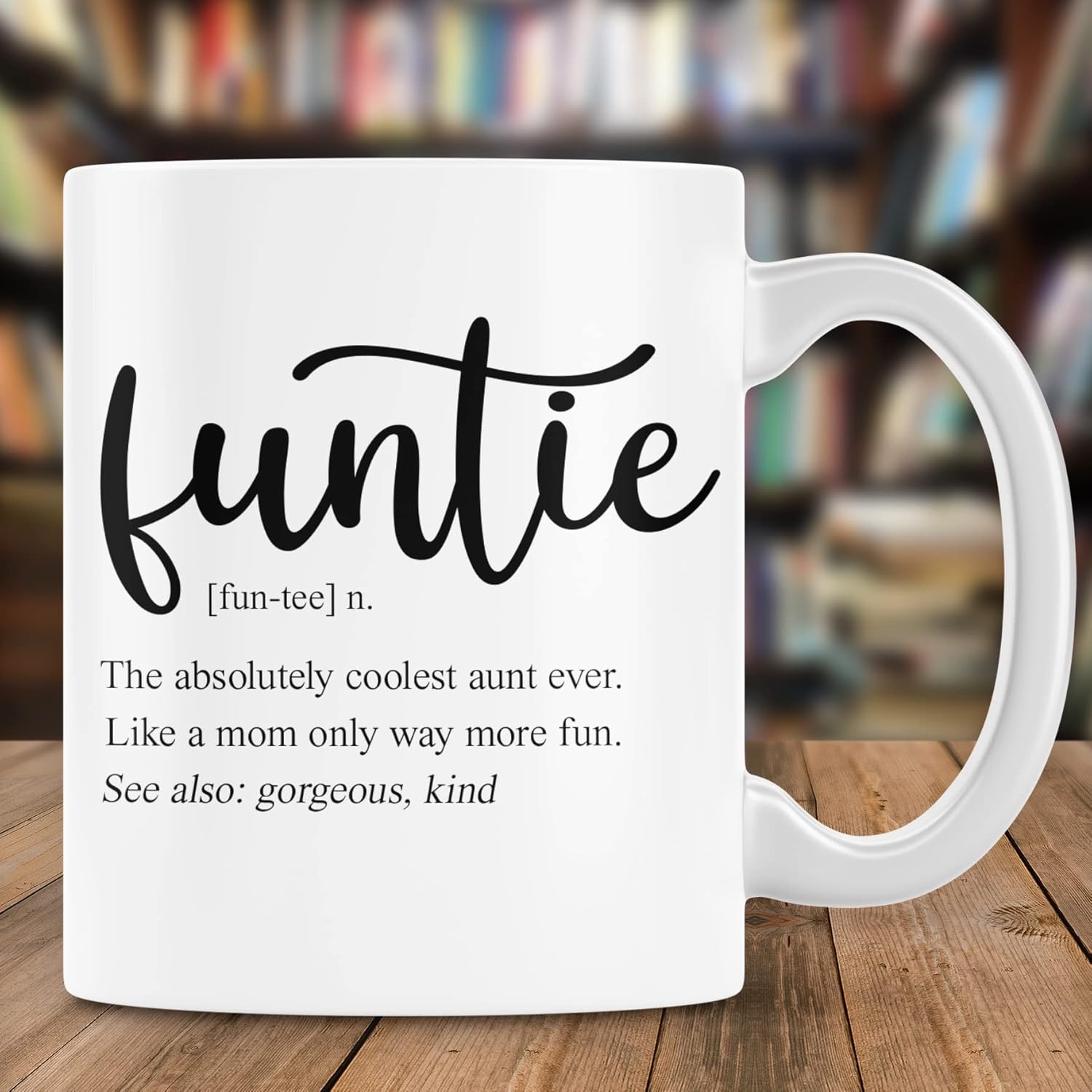 Funtie Mug Funny Aunt Gifts Funtie Dictionary Definition