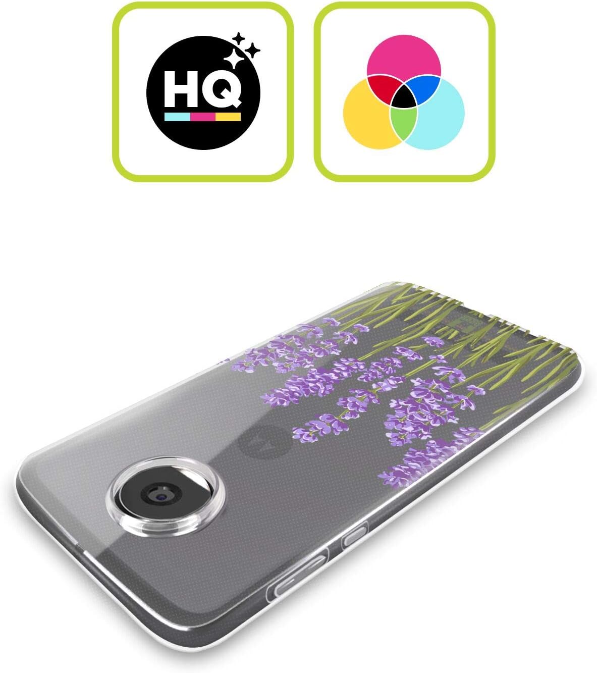 Head Case Designs Lavender Roses and Wildflowers Soft Gel Case Compatible with Razr 40 Ultra/Razr+ 2023