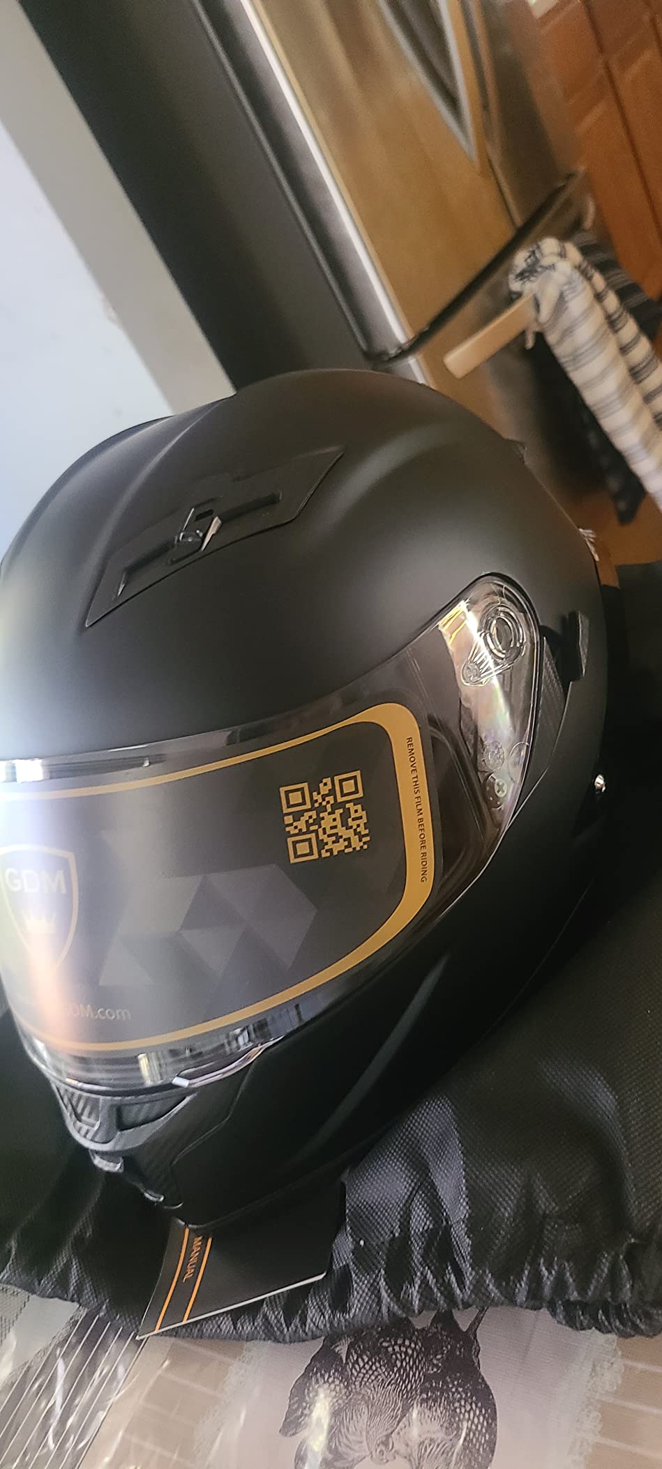 20/mo Finance GDM Demon Motorcycle Helmet Full Face Buy Now, Pay Later
