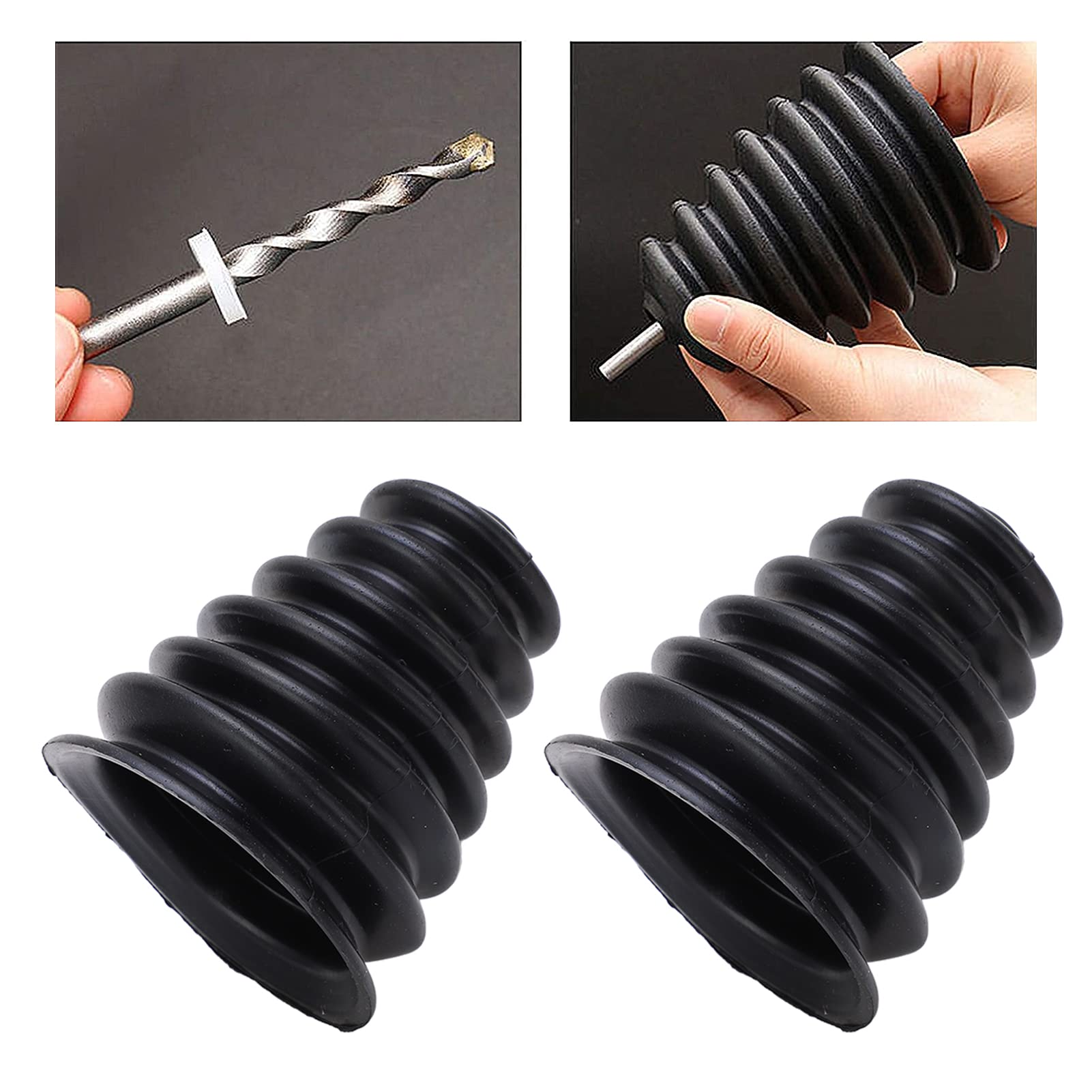 Replacement Electric Drill Dust Collector Hammer Dustproof Cover Rubber - View #7