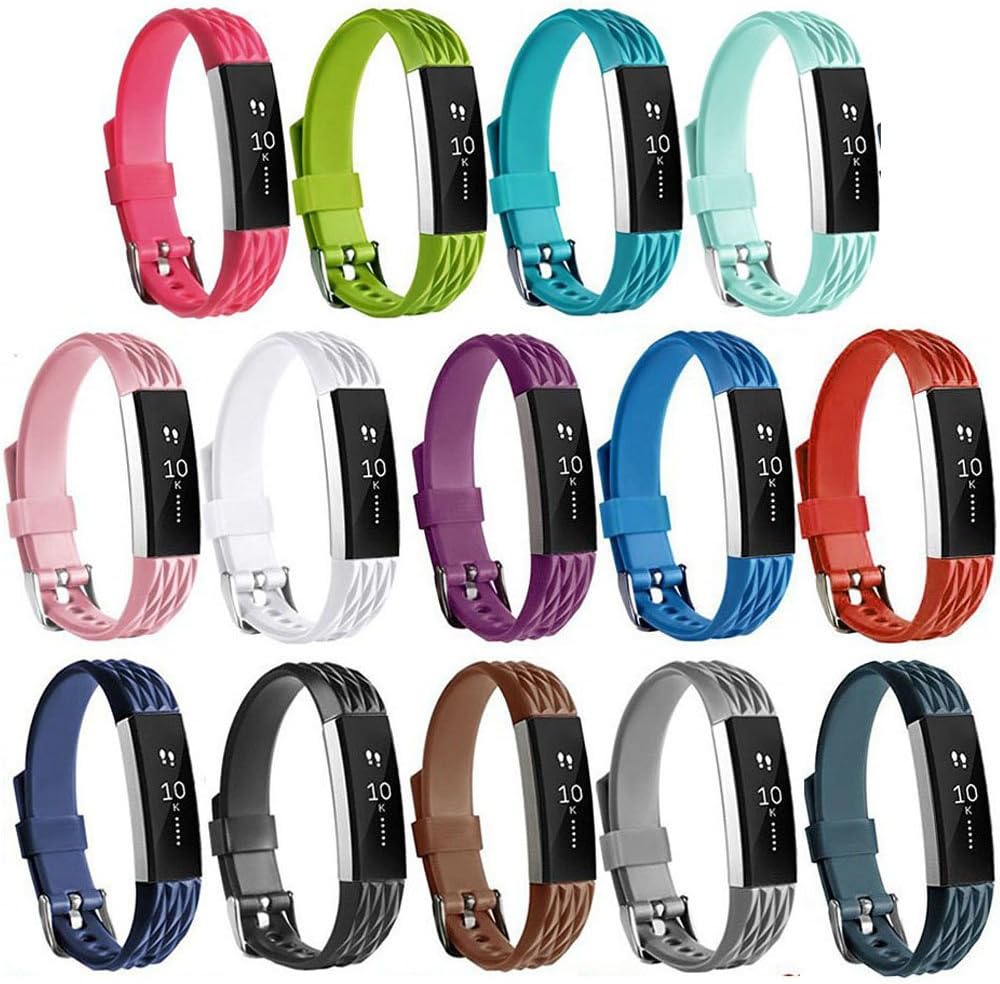 ZSZCXD Newest Replacement Wristband with Watch Buckle Design for Fitbit Alta HR and Alta (No Tracker)