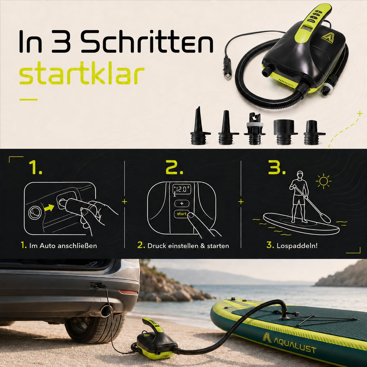 SUP Board Kinder aufblasbar Standup Paddle Stand Up Paddling