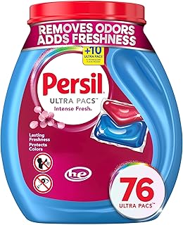 Persil Ultra Pacs Intense Fresh Everyday Clean Laundry Detergent, 76 count