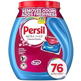 Persil Ultra Pacs Intense Fresh Everyday Clean Laundry Detergent, 76 count