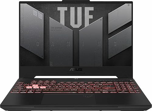 Asus TUF - Laptop para juegos FHD de 15.6 pulgadas de 144 Hz, AMD Ryzen 7 6800H, 8 núcleos, NVIDIA GeForce RTX 3050Ti, teclado retroiluminado RGB,