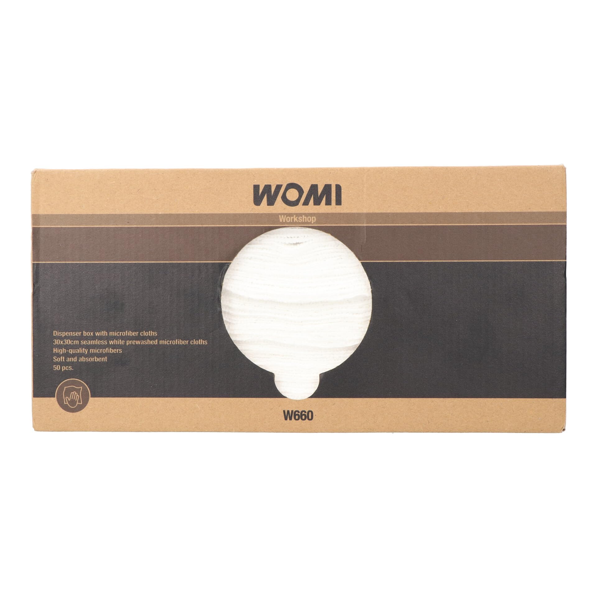 Womi W660 - Dispensador de paños de Microfibra (50 Unidades)