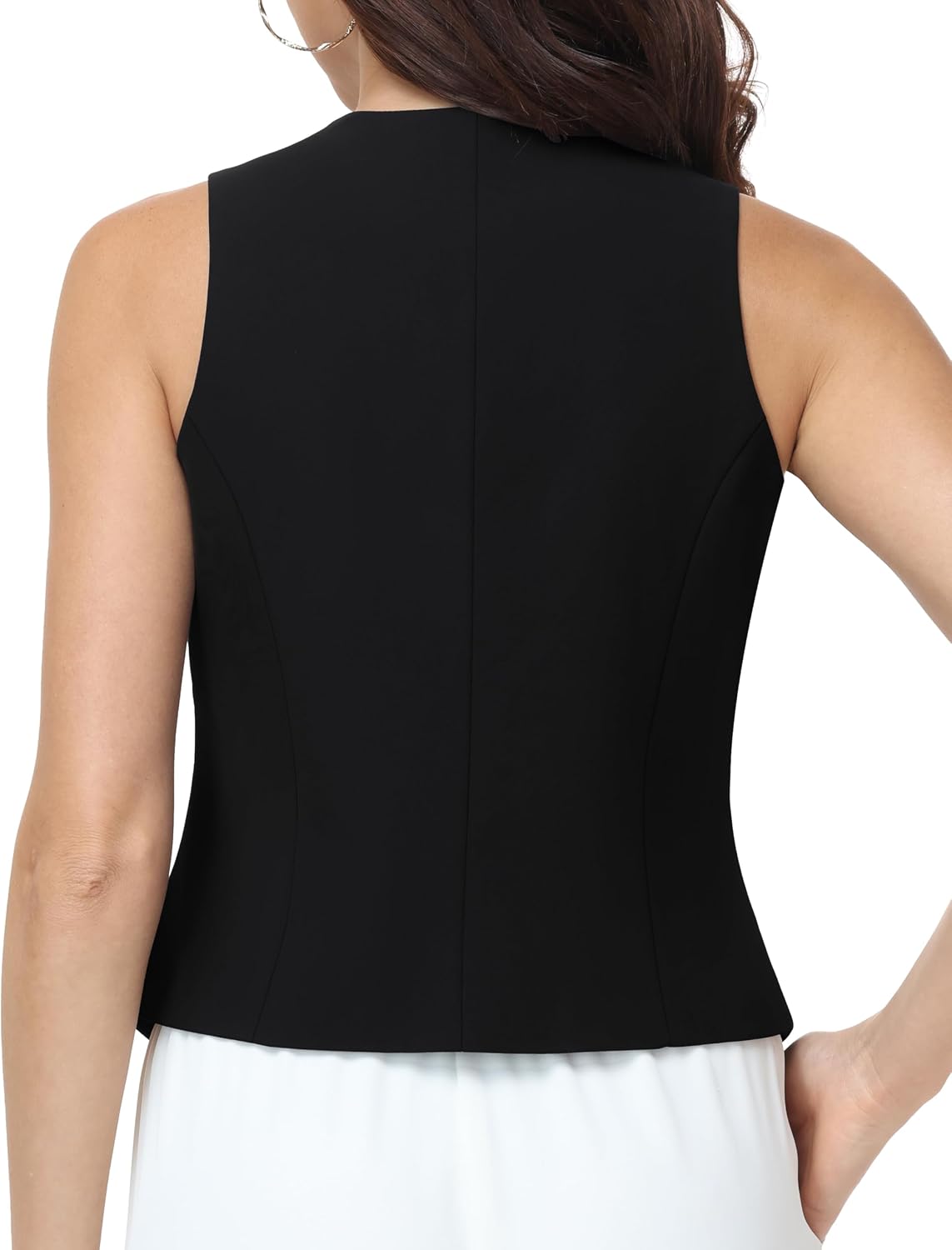 Vest Tops for Women Sleeveless | V Neck, Button Down, Suit Vest, Waistcoat, Dressy Casual