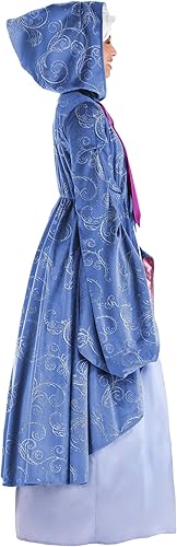 Miniatura 8 de Cinderella Adult Premium Purple Fairy Godmother Costume Womens, Magical Dress Halloween Outfit