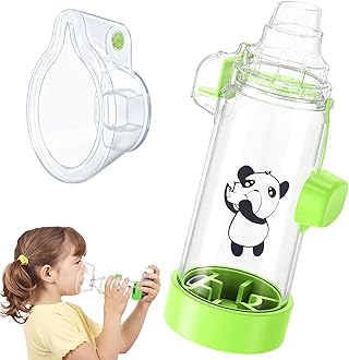 Sponsored Ad - Inhaler Spacer for Adult and Kids NESSI OTC SPACER (Panda/Green/kids)