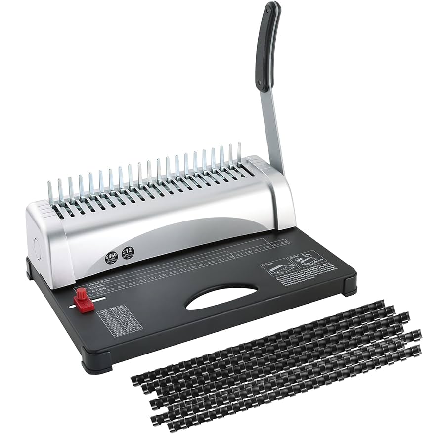 komo ２００本 Amazon.co.jp: FLK Tech 製本機 スターターコームセット A4-21穴