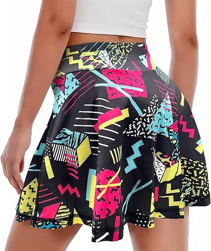 Faldas de tenis para mujer, falda plisada de tiro alto, para atletismo, correr, pickleball