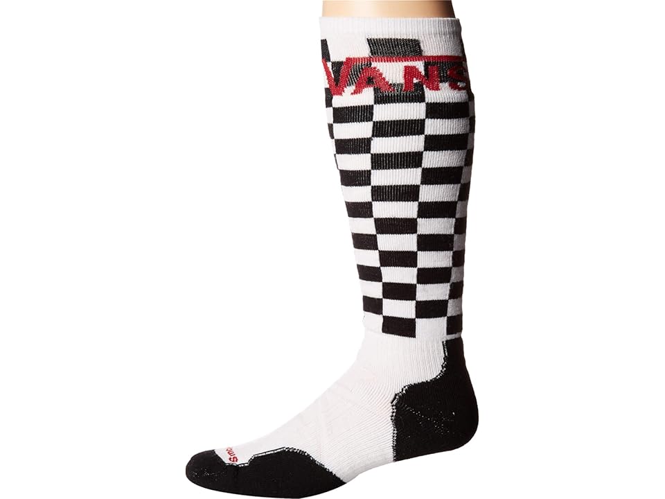 

Smartwool PhD(r) Slopestyle Medium VANS Checkerboard (White) Crew Cut Socks Shoes