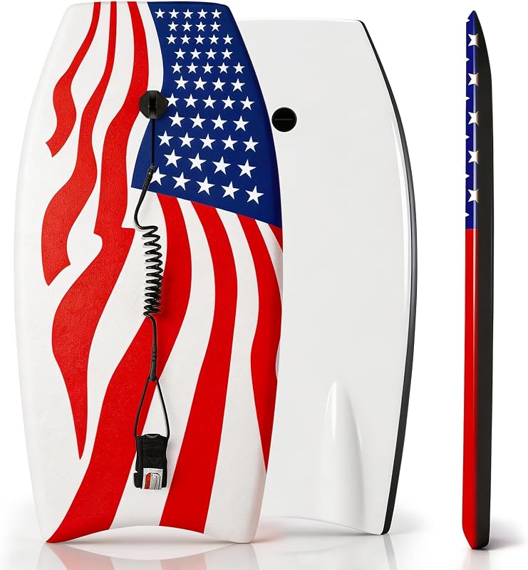 Body Boards for Beach 33-37-42 inch Premium Bodyboard Surfboard for Adults Kids Beginners