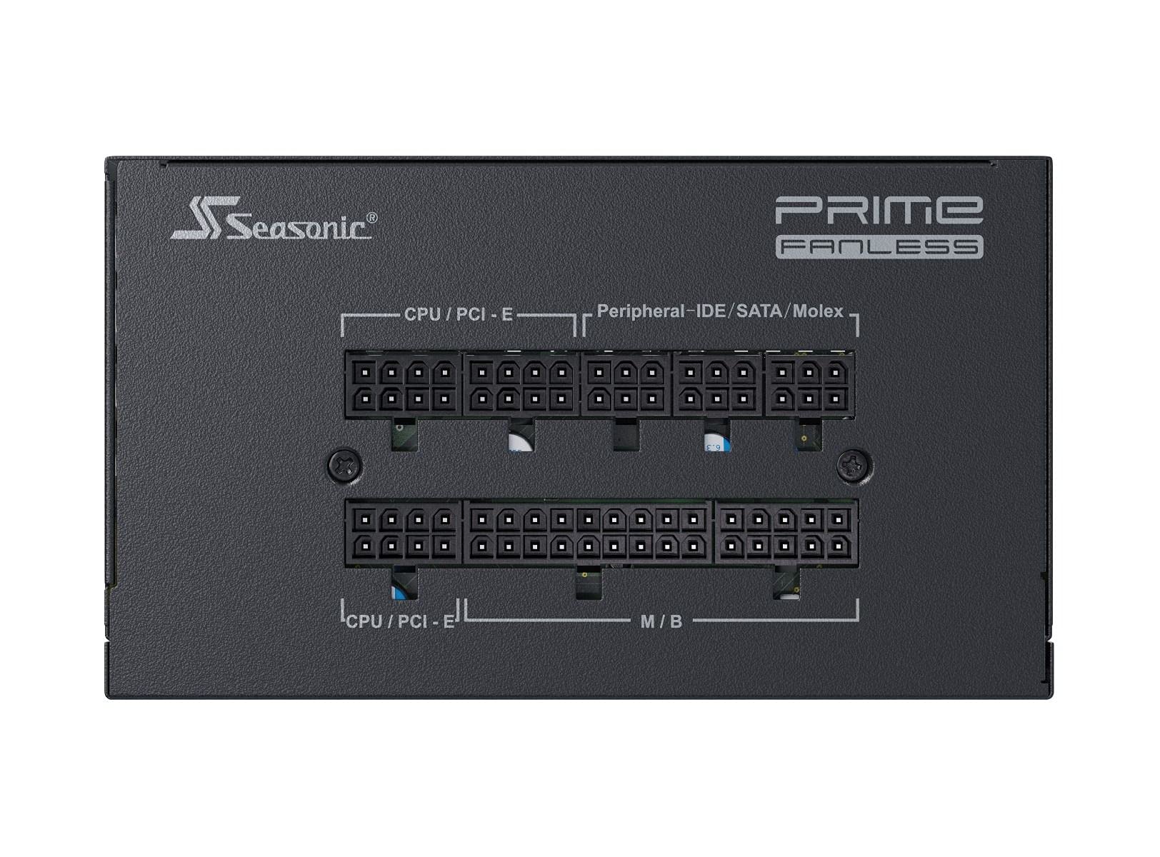 Amazon | Seasonic Prime FANLESS PX-500 500W 80+ プラチナ フル